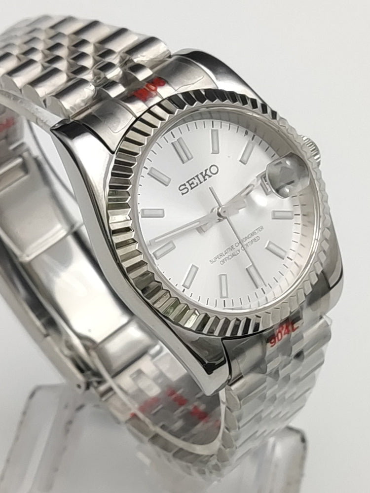 Seiko Mod Seikojust Blanco
