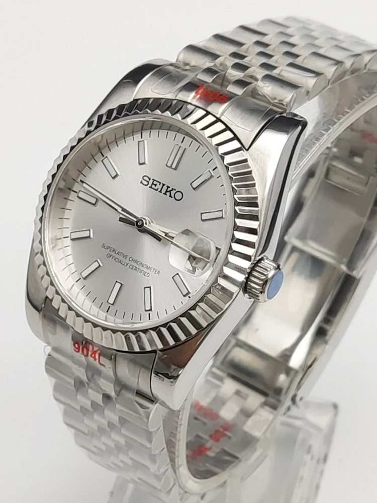 Seiko Mod Seikojust Blanco